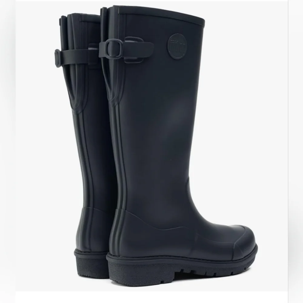 Fitflop Women's Tall Black Rain Boots